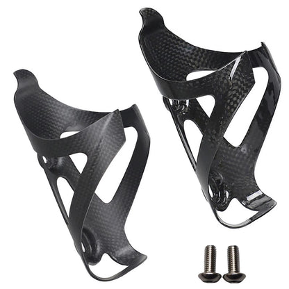 2Pcs Full Carbon Fiber Bicycle Water Bottle Cage MTB Road Bike Bottle Holder Ultra Light Cycle Equipment Matte/Glossy