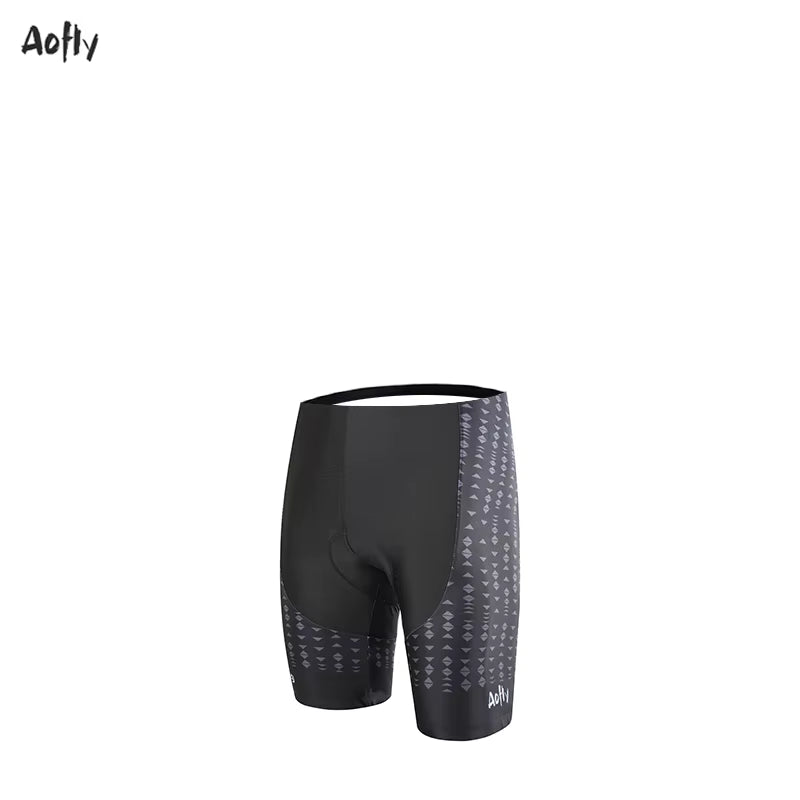 Team Cycling Jersey MTB Cycling Shorts Maillot Culotte Ciclismo Hombre Sleeve Tight Skeleton Pattern Man Bike Equipment