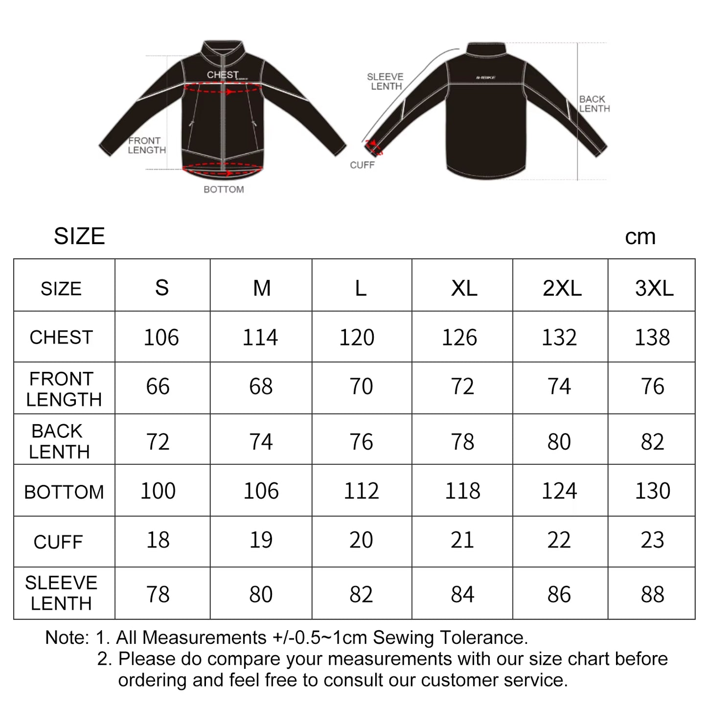 Winter Autumn Cycling Clothes Riding Suits Bicycle Men Long Sleeves Jacket Thickening Windproof Bike Equipment QG142