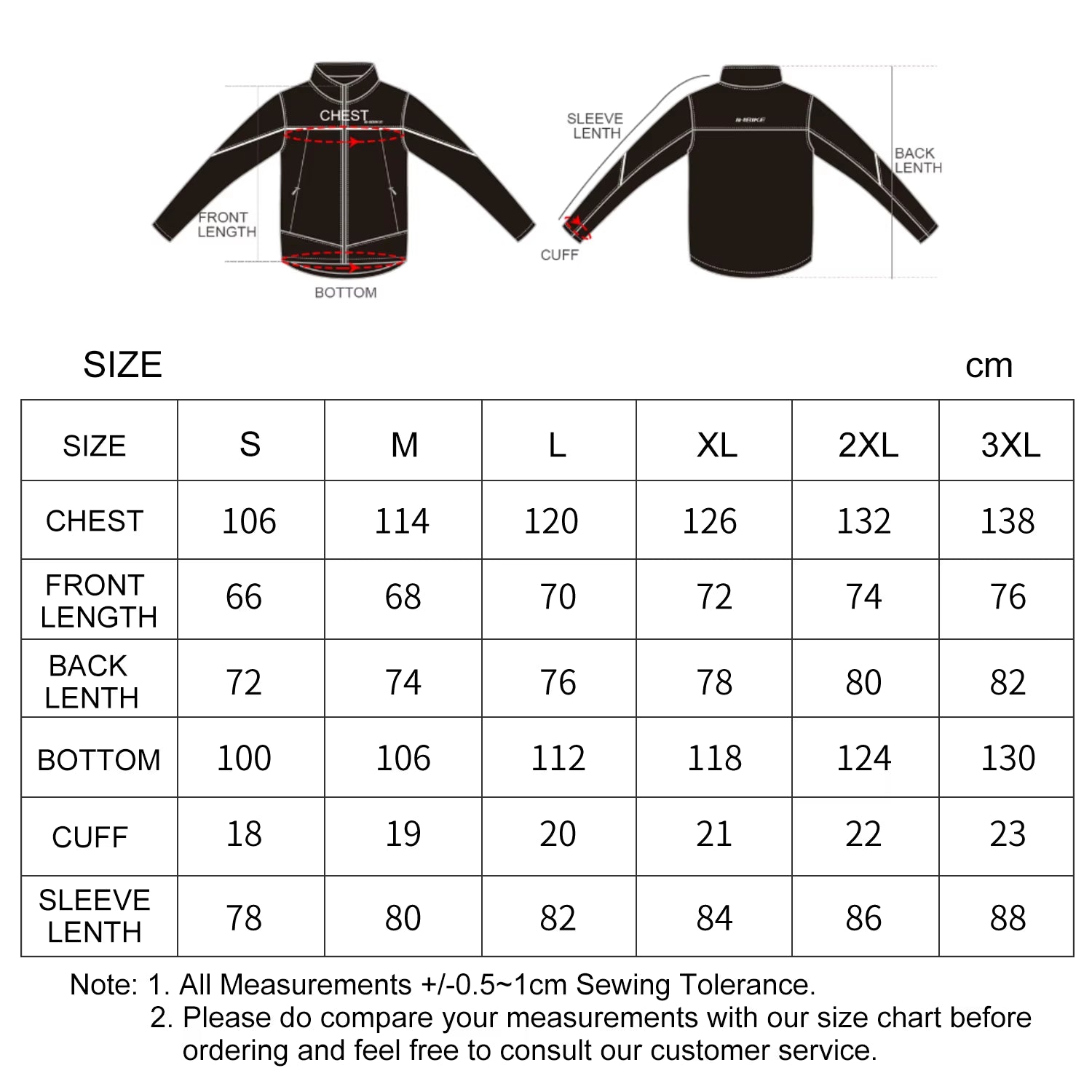 Winter Autumn Cycling Clothes Riding Suits Bicycle Men Long Sleeves Jacket Thickening Windproof Bike Equipment QG142