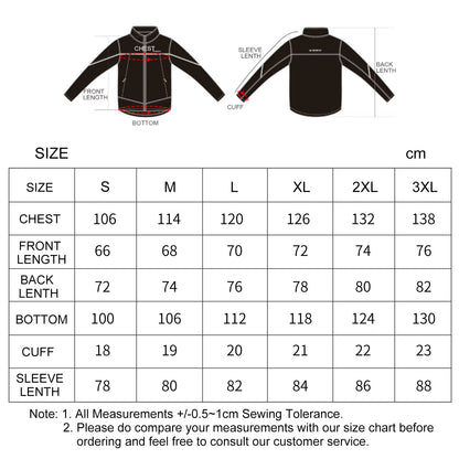 Winter Autumn Cycling Clothes Riding Suits Bicycle Men Long Sleeves Jacket Thickening Windproof Bike Equipment QG142