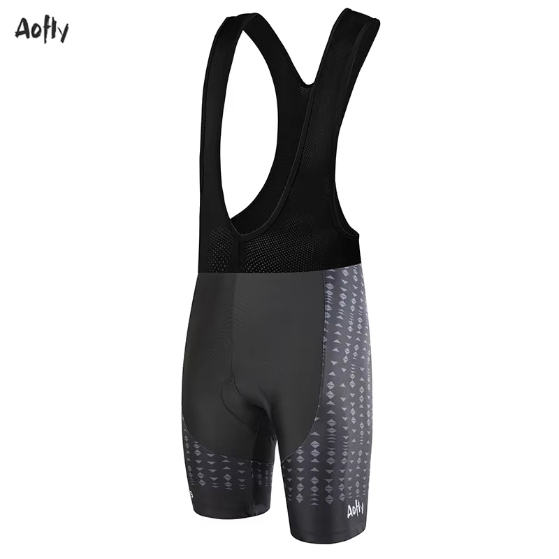 Team Cycling Jersey MTB Cycling Shorts Maillot Culotte Ciclismo Hombre Sleeve Tight Skeleton Pattern Man Bike Equipment