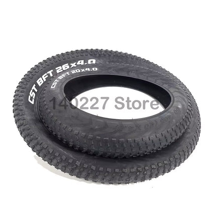 CST 26X4.0 20X4.0 20/24 Inch Electric Snowmobile Beach Bicycle Tire Anti-Slip Fat Tire Bicycle Part