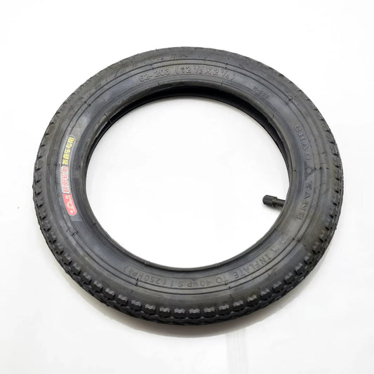 62-203 1/2 X 2 1/4 Tyre Tire with Inner Tube 12*2.50 12 for E-Bike E Bike E Scooter Electric Bicycle