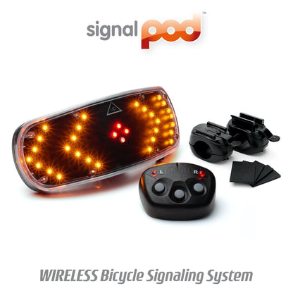 Bicycle LED Indicator Bike Rear Turn Signal Light Wireless Remote Tail Light UK