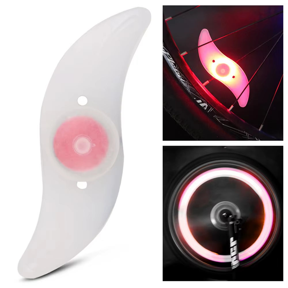 3 Lighting Mode LED Neon Bicycle Wheel Spoke Light Waterproof Color Bike Safety Warning Light Cycling Light Bicycle Accessories