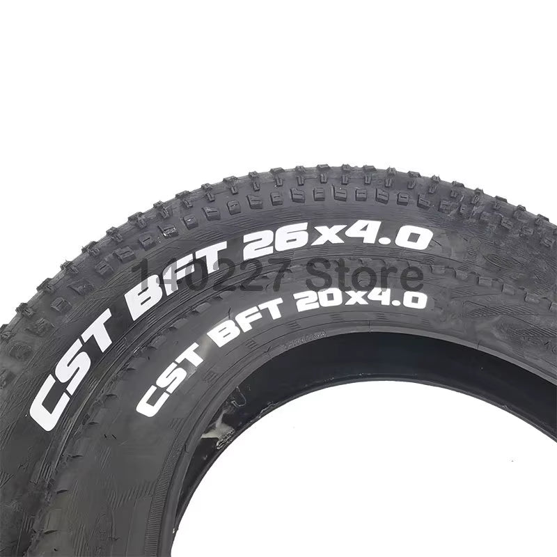 CST 26X4.0 20X4.0 20/24 Inch Electric Snowmobile Beach Bicycle Tire Anti-Slip Fat Tire Bicycle Part