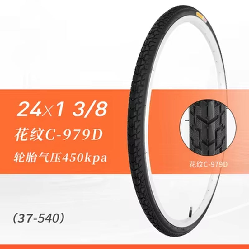 1PC 27*1 1/4 Bicycle Tire Mountain Bike the Folding Tires Neumaticos 20/22/24/26/27*1 3/8 Tire