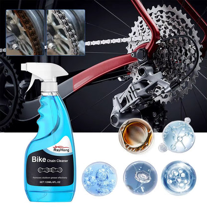 Cleaning Spray for Anti-Rust Bicycle Chain Lubrication and Anti-Friction Multifunctional 120Ml Portable Cleaning Agent Tool Y0Q1