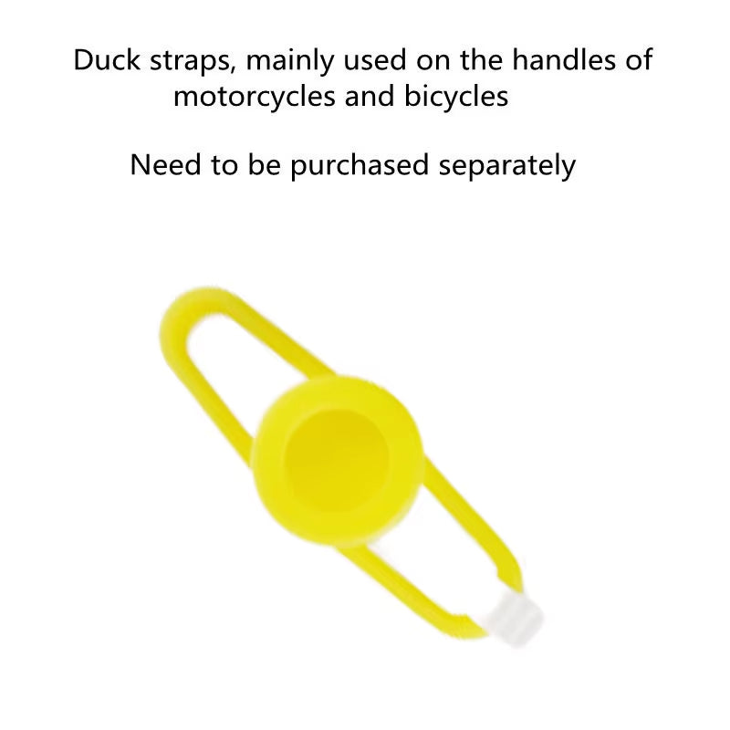 Bicycle Small Yellow Bike Duck Bicycle Bell Yellow Airscrew Helmet Duck Ducky Bike Wind Motorcycle Riding Cycling Accessories