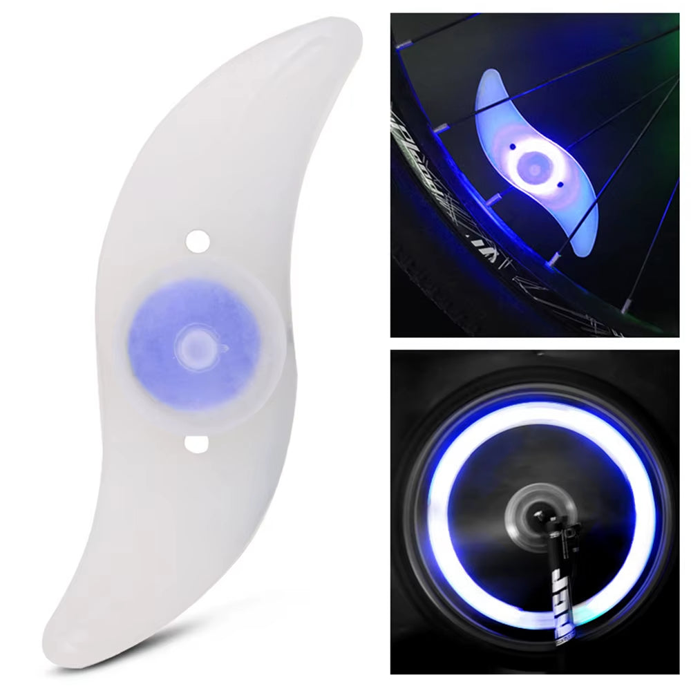 3 Lighting Mode LED Neon Bicycle Wheel Spoke Light Waterproof Color Bike Safety Warning Light Cycling Light Bicycle Accessories